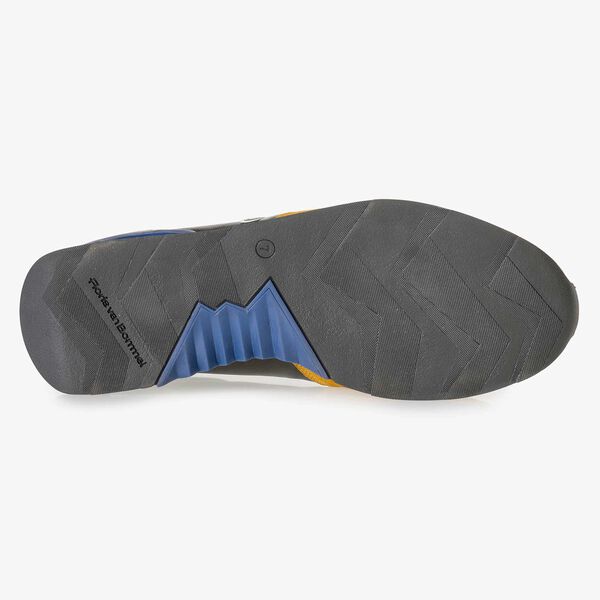 Mehrfarbiger Wildleder-Sneaker