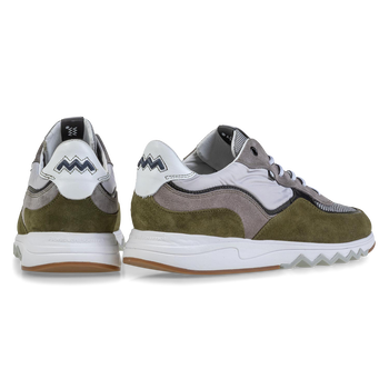 Nineti suede leather green