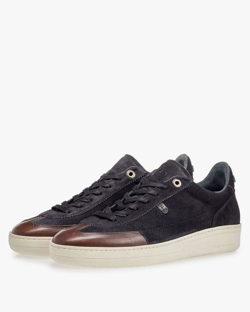 Sneaker Wildleder schwarz