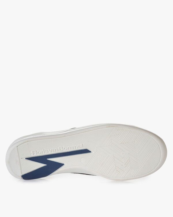 Wildleder-Sneaker blau