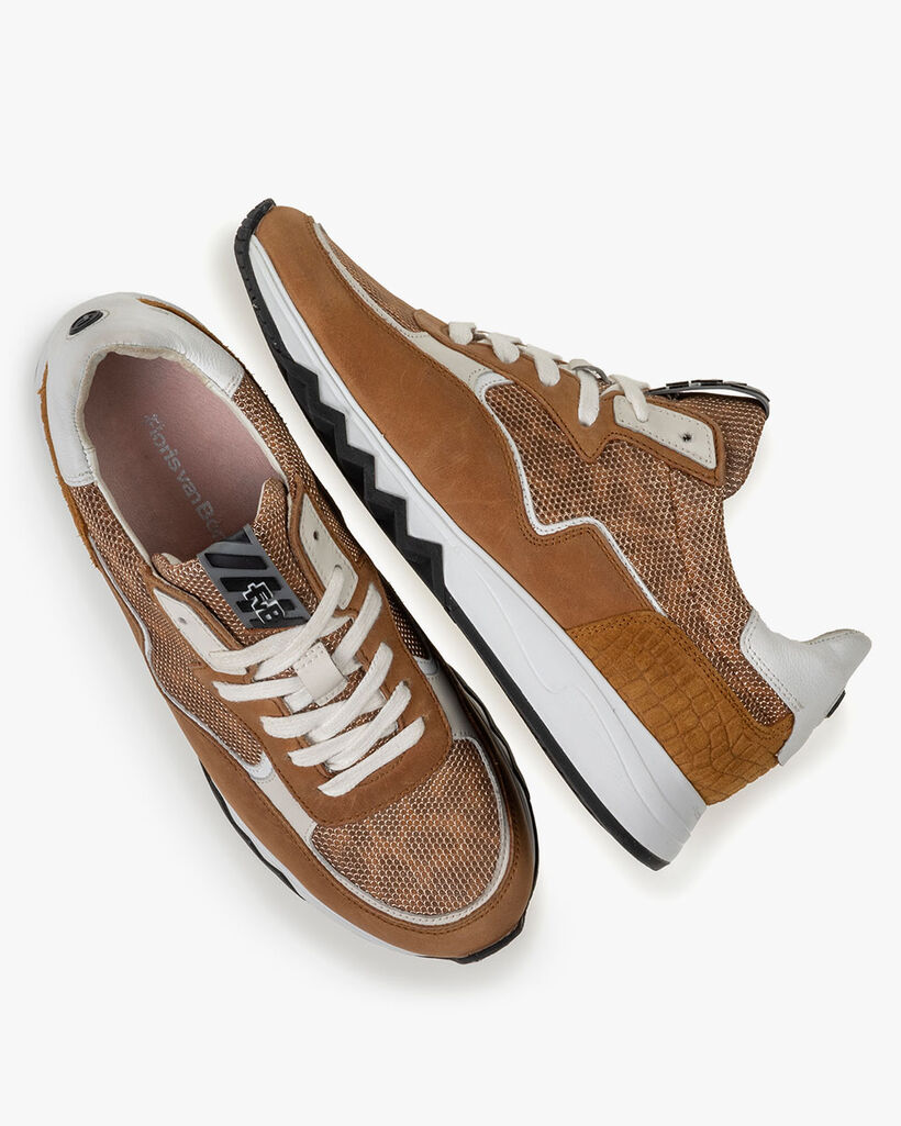 Nineti metallic cognacfarben