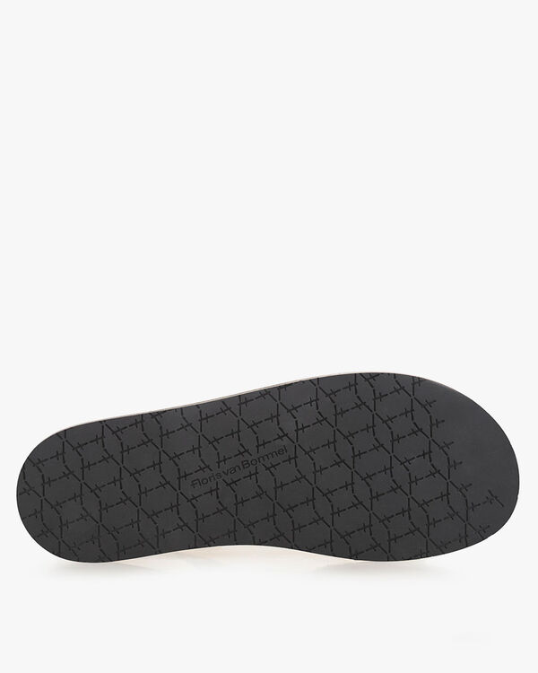 Sandale Wildleder schwarz