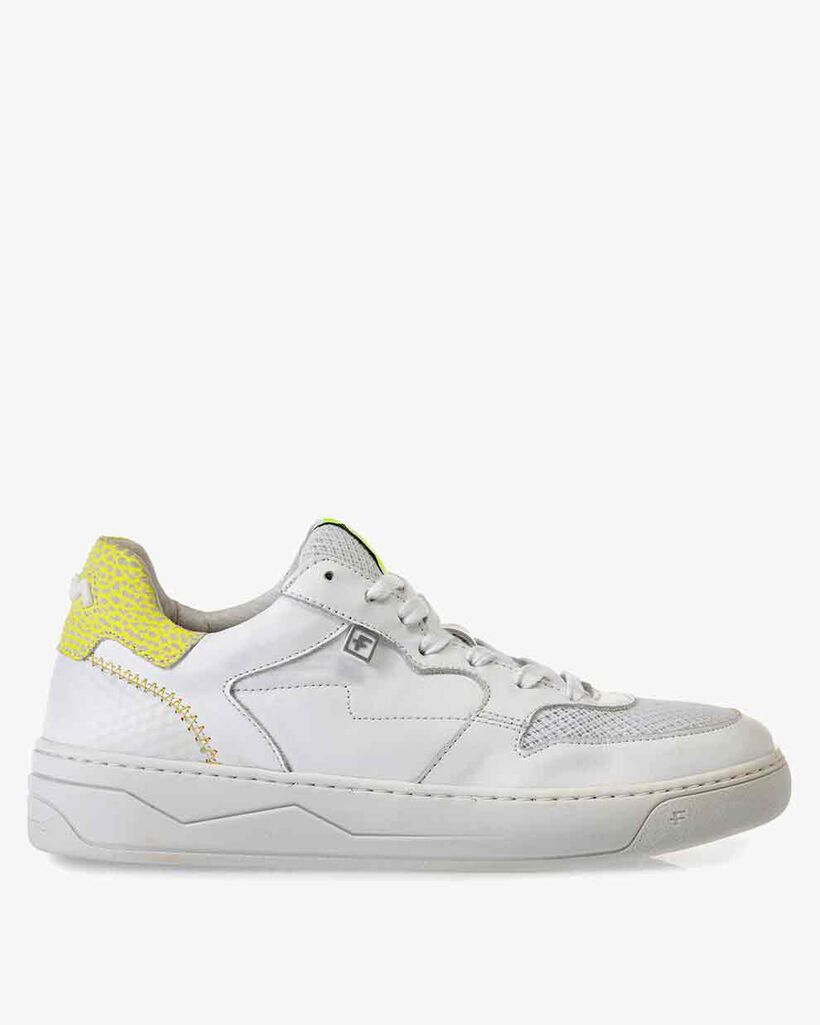Sneaker Kalbsleder wei&szlig;