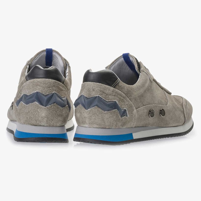 Olivgr&uuml;ner Wildleder Sneaker