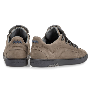 Sneaker Nubuk grau