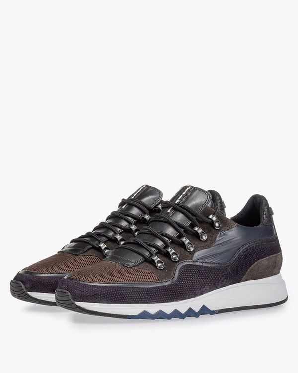Sneaker dunkelbraun Wildleder