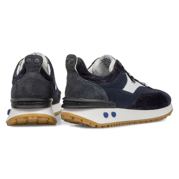 Sneaker Textil dunkelblau