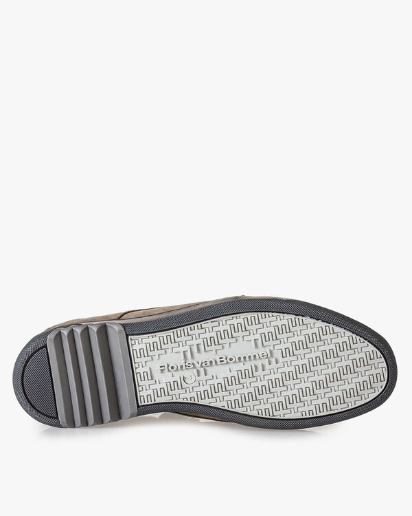 Sneaker Nubuk grau