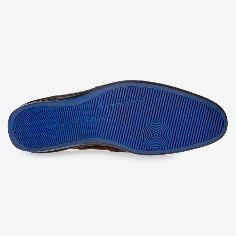 Brauner Wildleder-Schn&uuml;rschuh