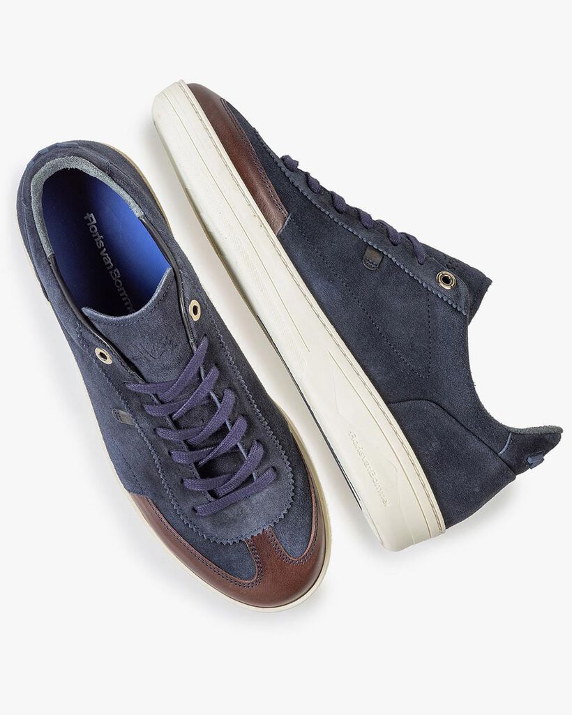Sneaker Wildleder dunkelblau