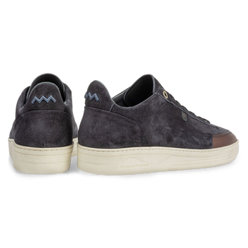 Sneaker Wildleder schwarz