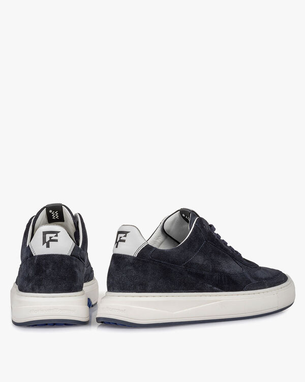 Sneaker Wildleder dunkelblau