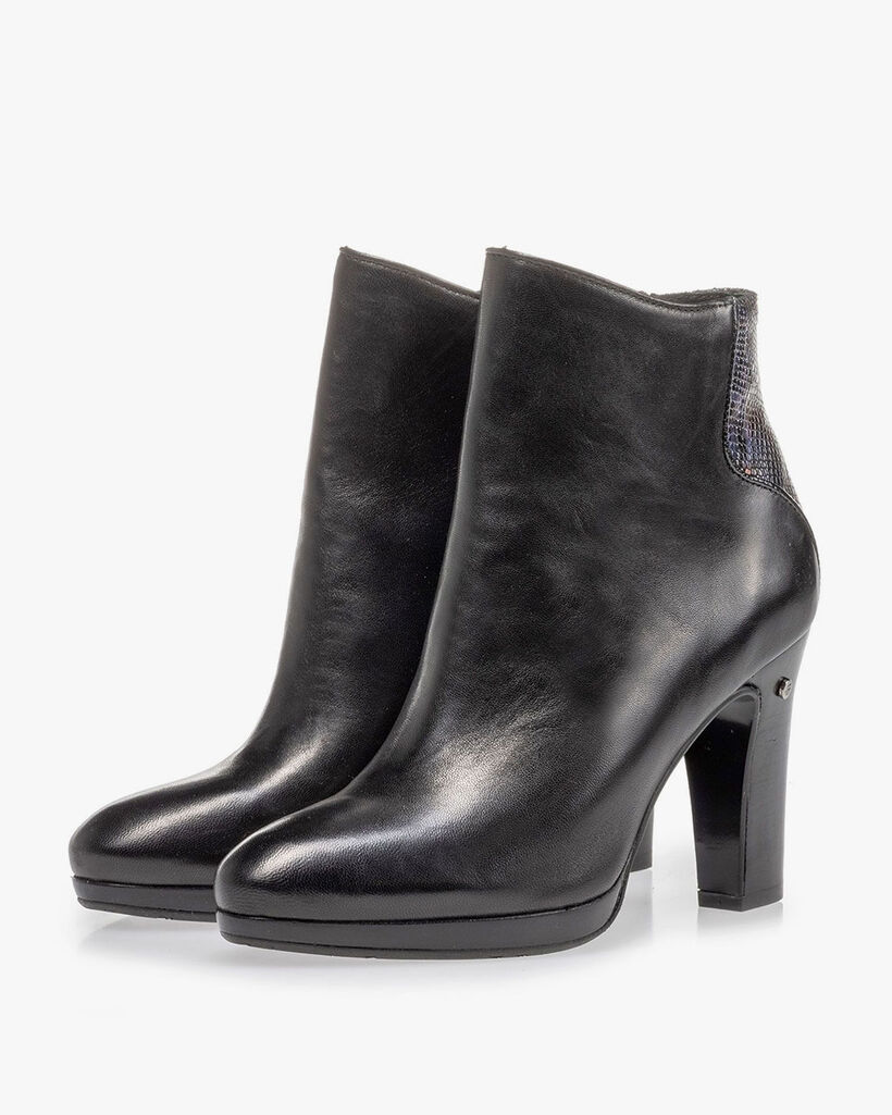 Stiefelette Nappaleder anthrazit