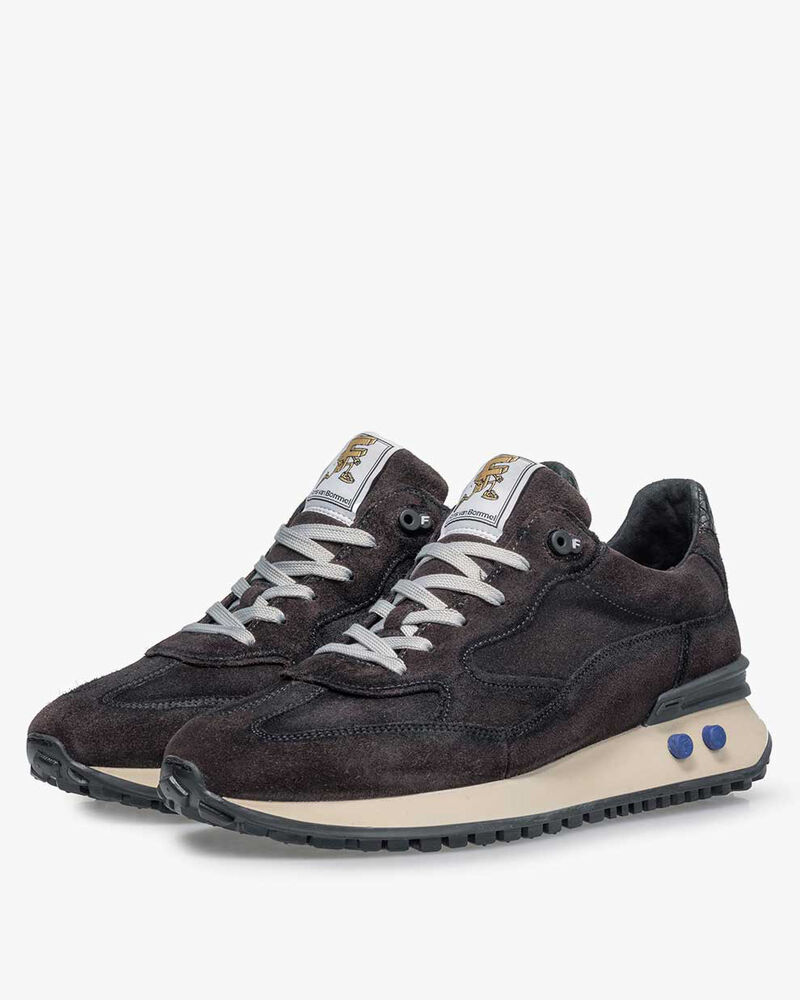 Vinti Sneaker Wildleder dunkelgrau