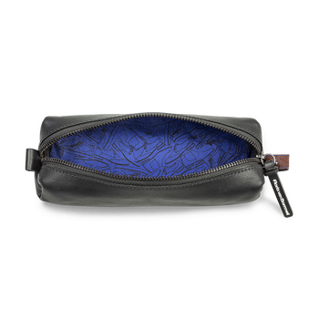 Pencil pounch leather black