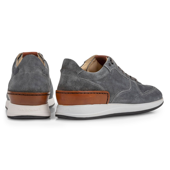 Sneaker grau Wildleder