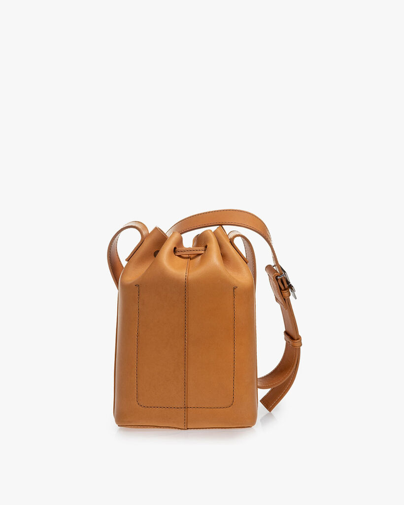 Beuteltasche Kalbsleder natur