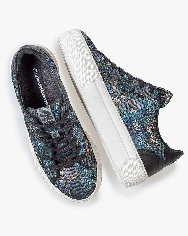 Sneaker Schlangenprint multi-color