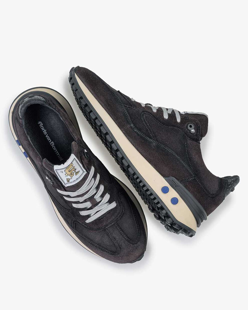 Vinti Sneaker Wildleder dunkelgrau