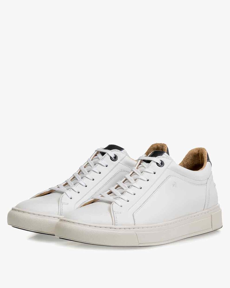 Sneaker Kalbsleder wei&szlig;