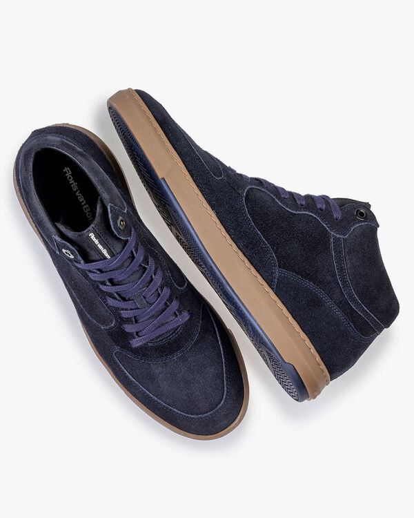 Sneaker Wildleder dunkelblau