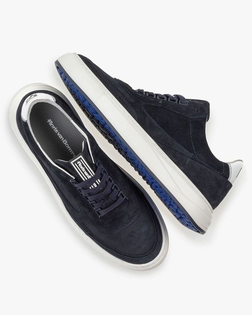 Sneaker Wildleder dunkelblau