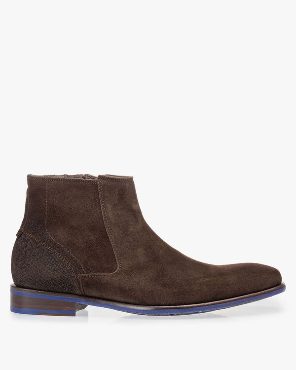 Chelsea Boot braun Wildleder