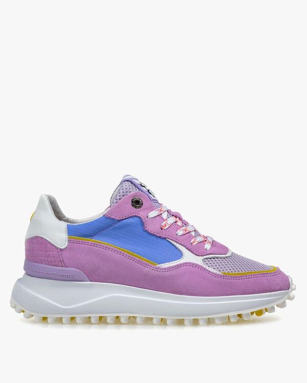 Noppi Wildleder pink