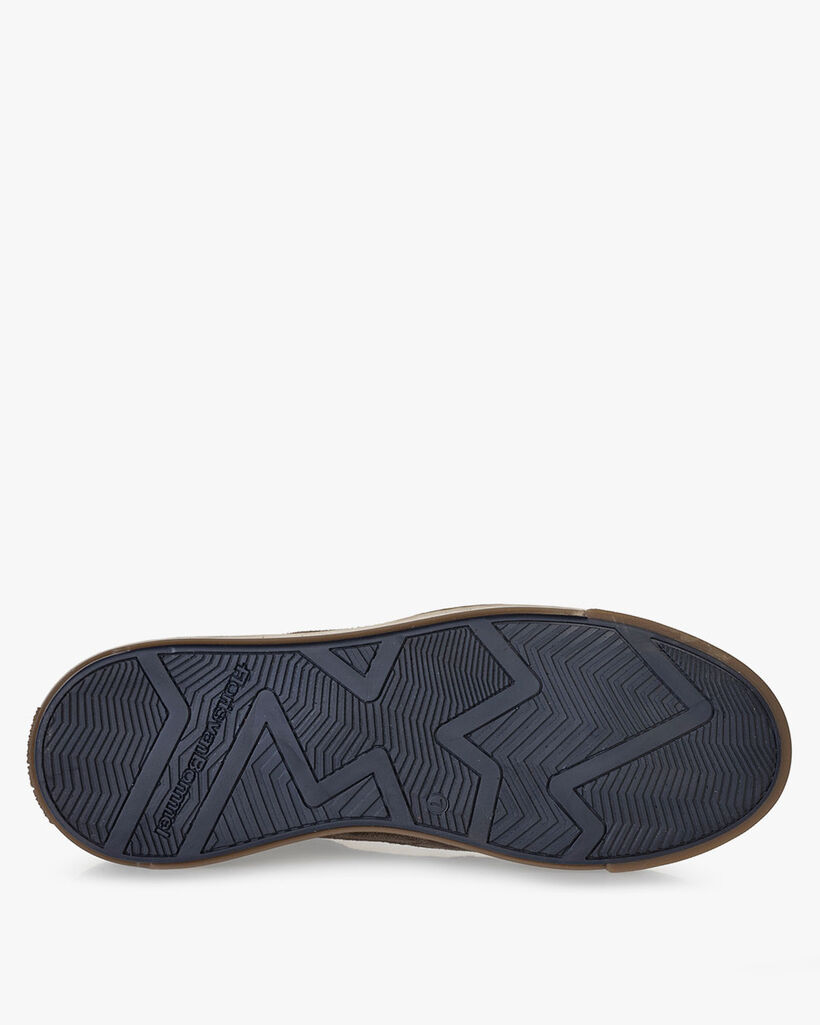 Sneaker Wildleder taupe