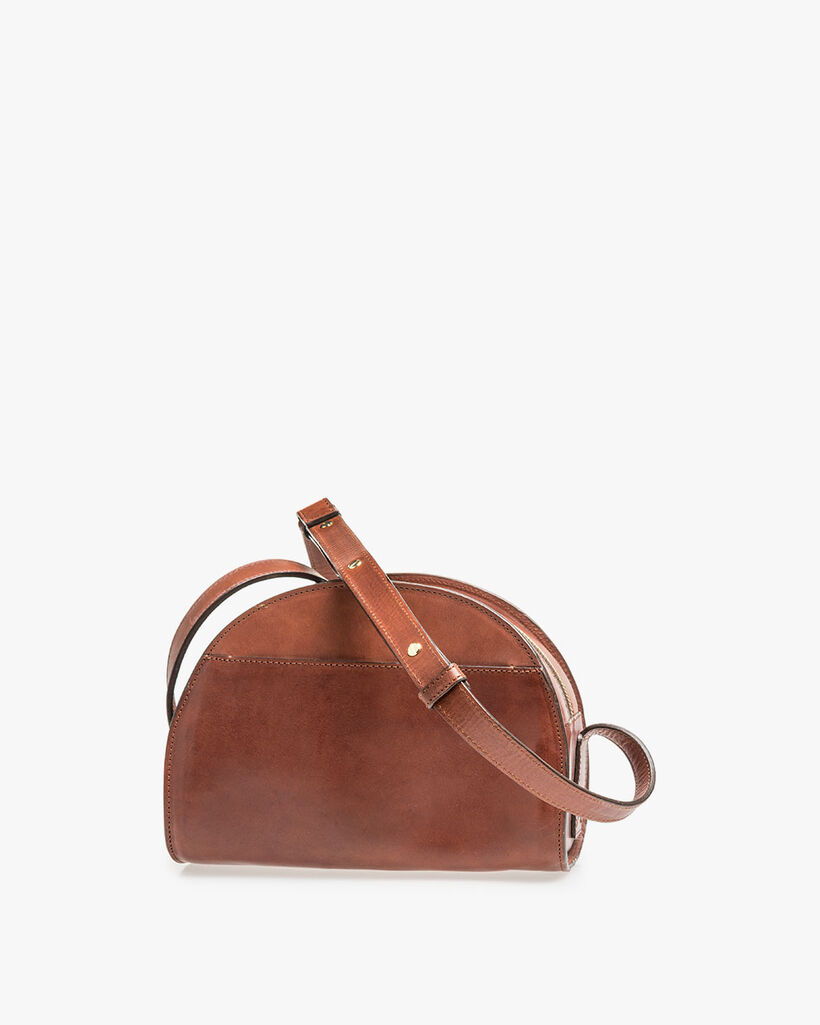 Braune Kalbsledertasche