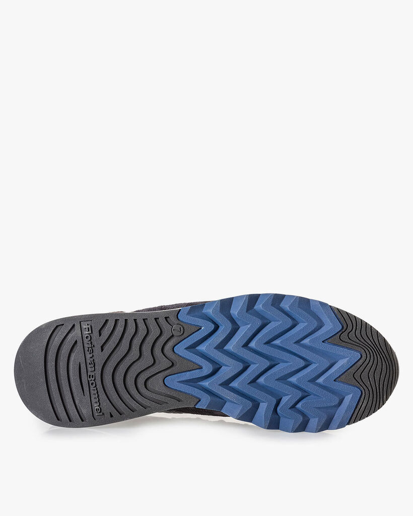 Sneaker dunkelbraun Wildleder