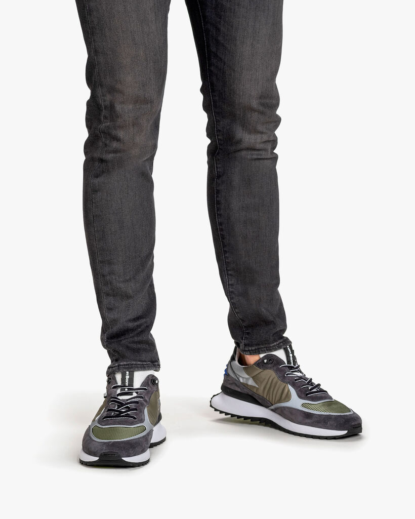 Sneaker Textil gr&uuml;n