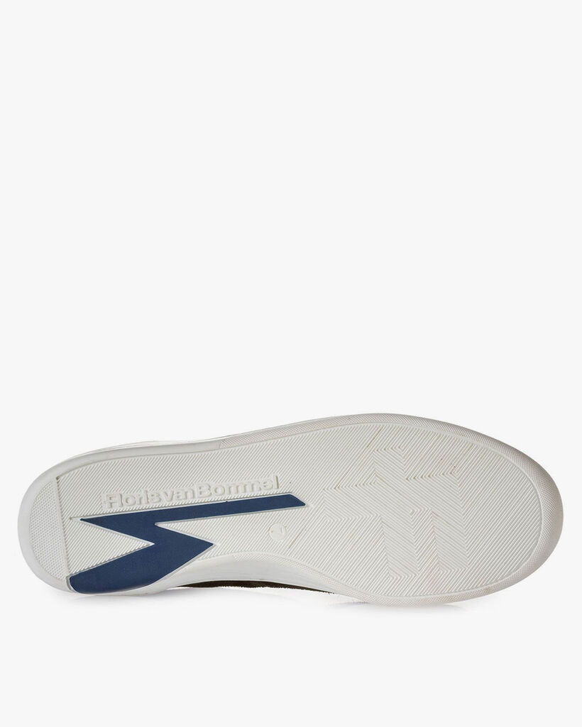 Wildleder-Sneaker gr&uuml;n