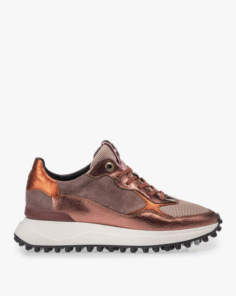 Noppi Sneaker rosa Leder