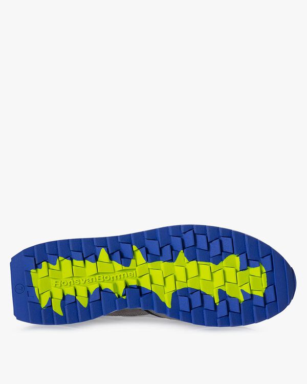 Sneaker Wildleder grau