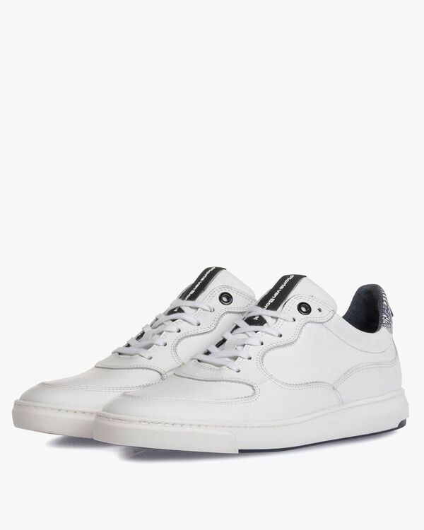 Sneaker wei&szlig; Kalbsleder