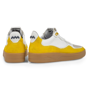 Sneaker Wildleder gelb