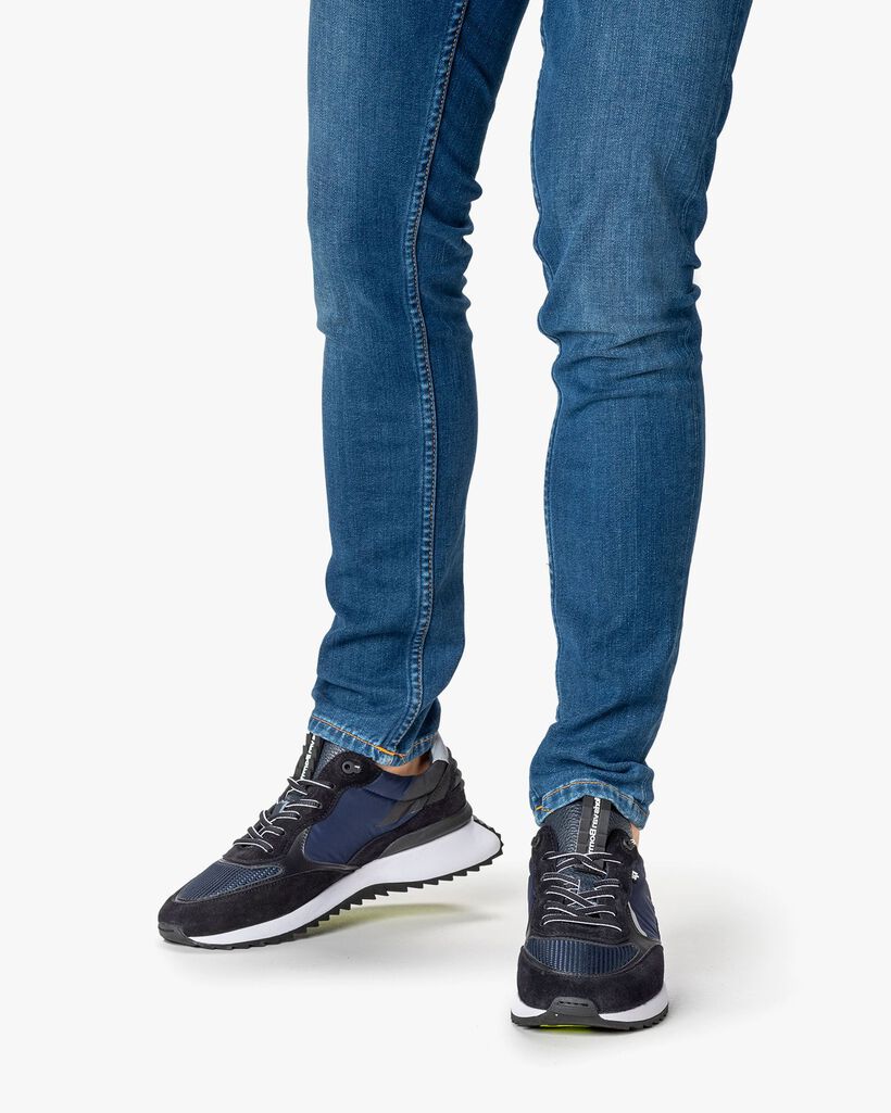 Sharki Sneaker Wildleder dunkelblau