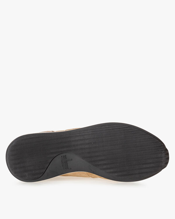 Sneaker Wildleder sandfarben