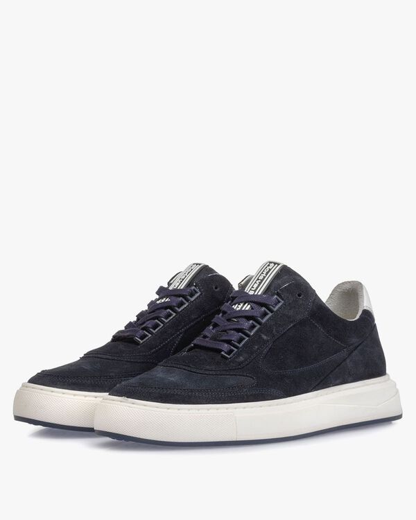 Sneaker Wildleder dunkelblau