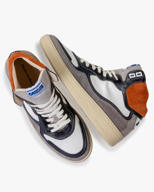 Sneaker Wildleder orange