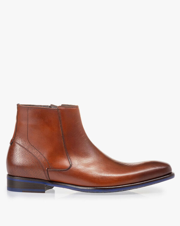 Chelsea Boot cognac Kalbsleder