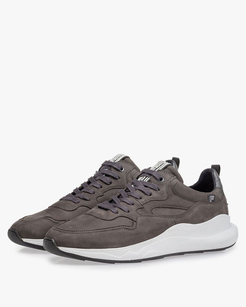 Bulki sneaker grey nubuck