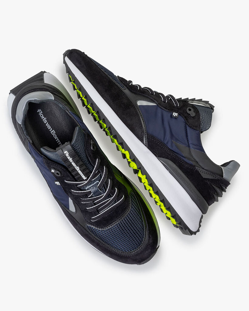 Sharki Sneaker Wildleder dunkelblau