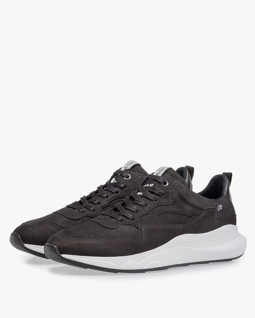 Bulki Sneaker schwarz Nubuk