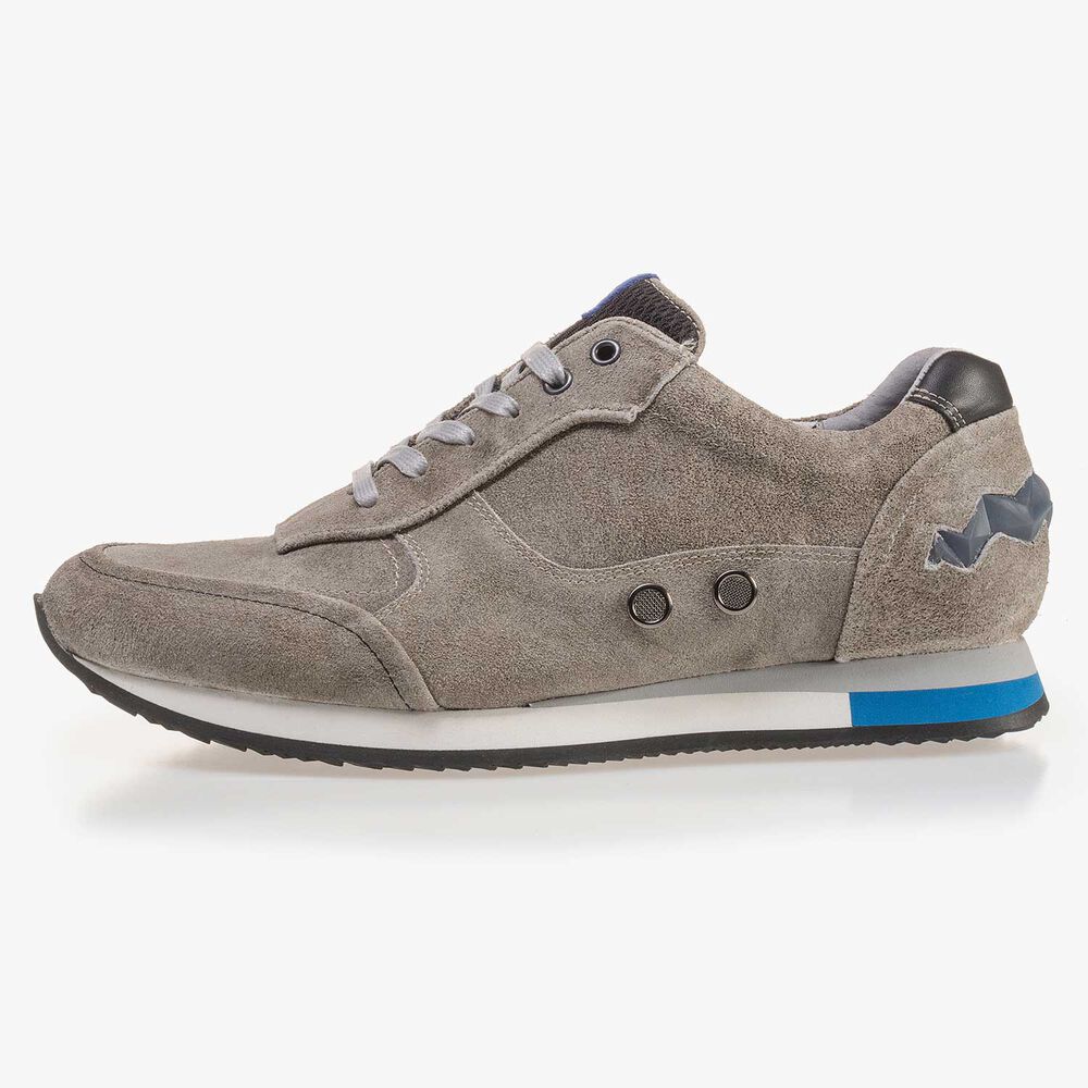 Olivgr&uuml;ner Wildleder Sneaker