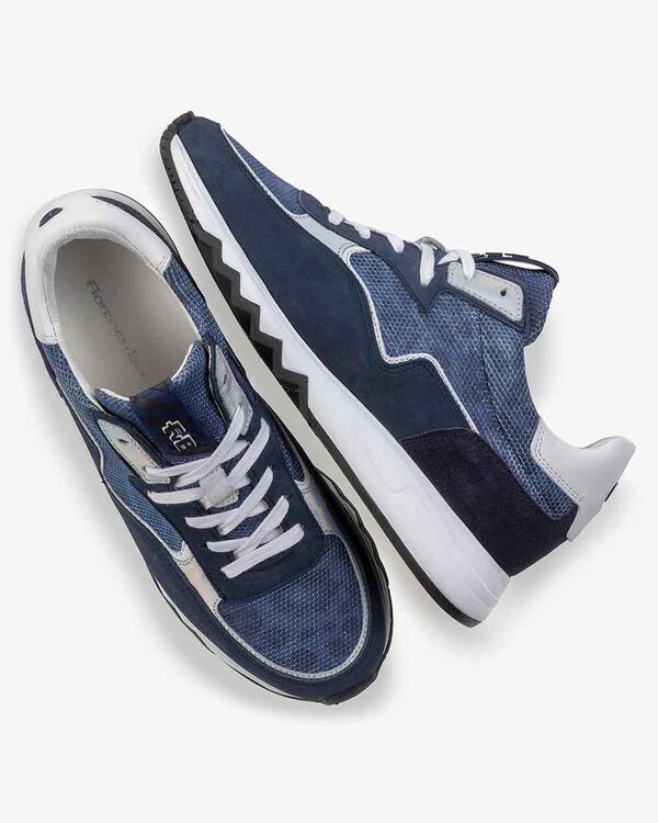 Nineti Leder blau