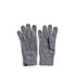 Handschuhe Wolle grau