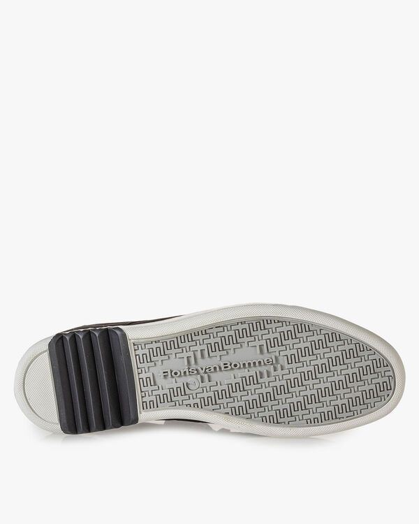 Sneaker Nubuk schwarz