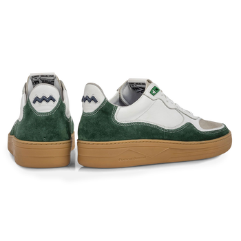 Sneaker Wildleder gr&uuml;n